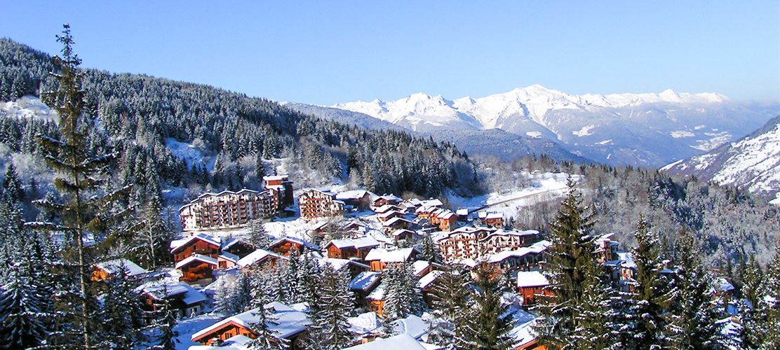 Lovely views over Courchevel