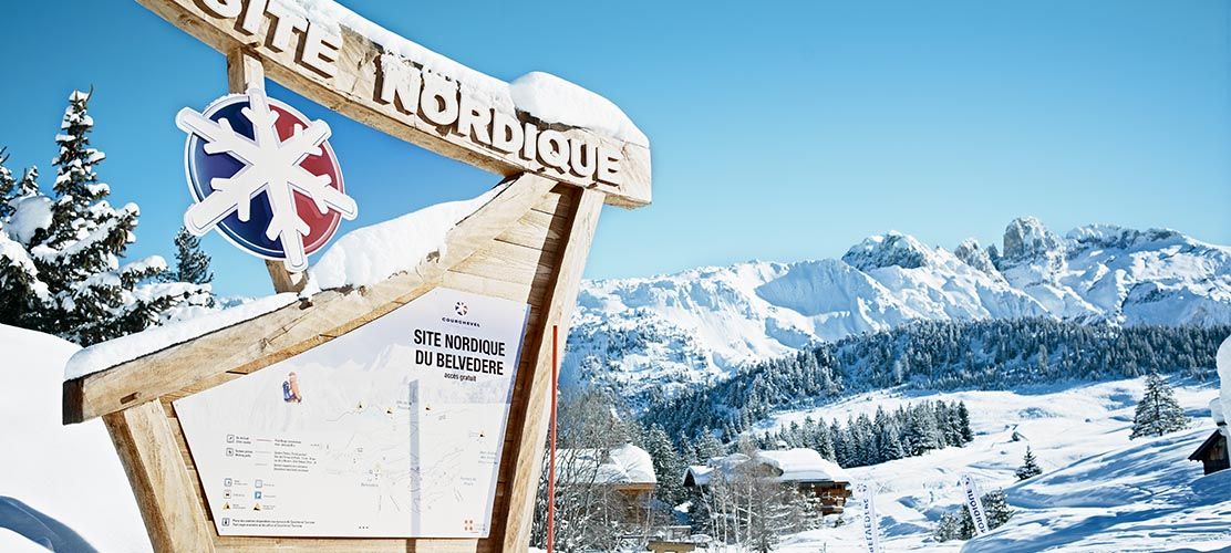 Ski area of Courchevel