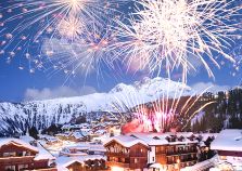 Courchevel fireworks