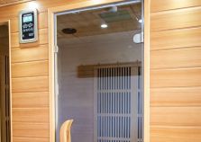 Steam room in chalet capela