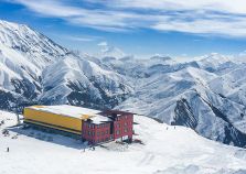 The top of Darbansar ski resort